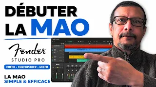 Moi devant mon logiciel fender studio pro